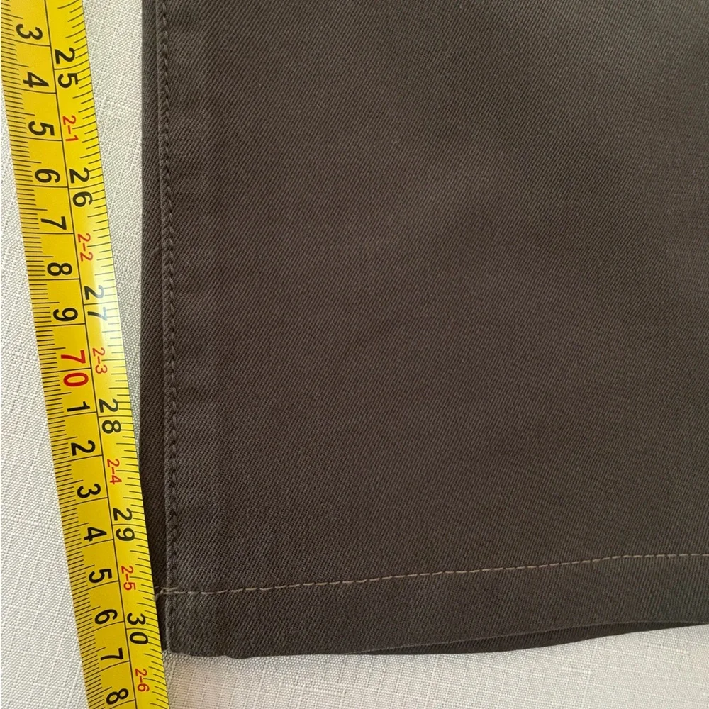DL1961 Dark Green /‎ Brown Men's Slim Straight Pant Size 33X30